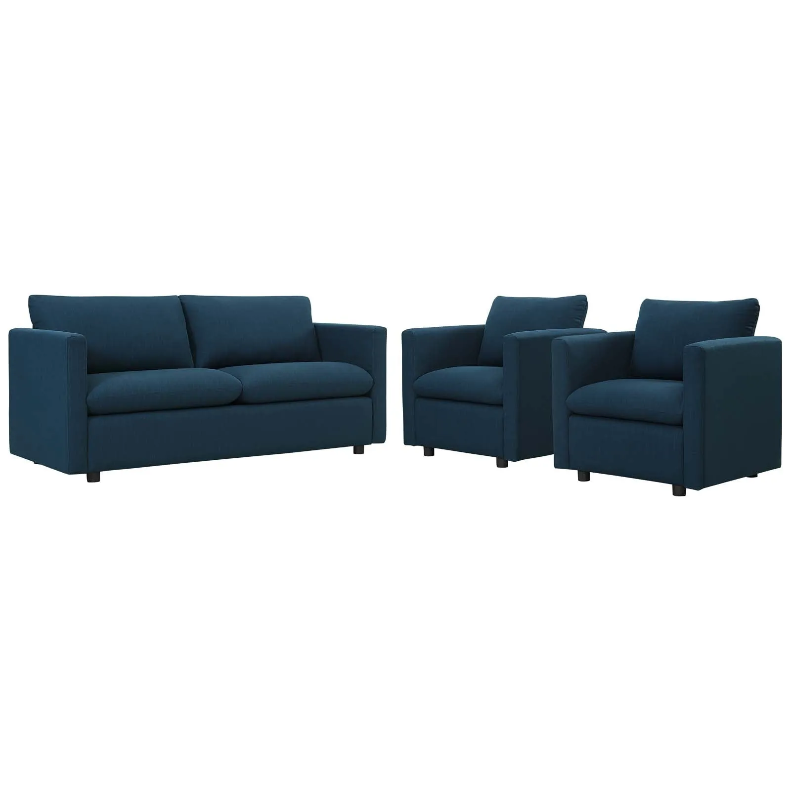 Activate 3 Piece Upholstered Fabric Set