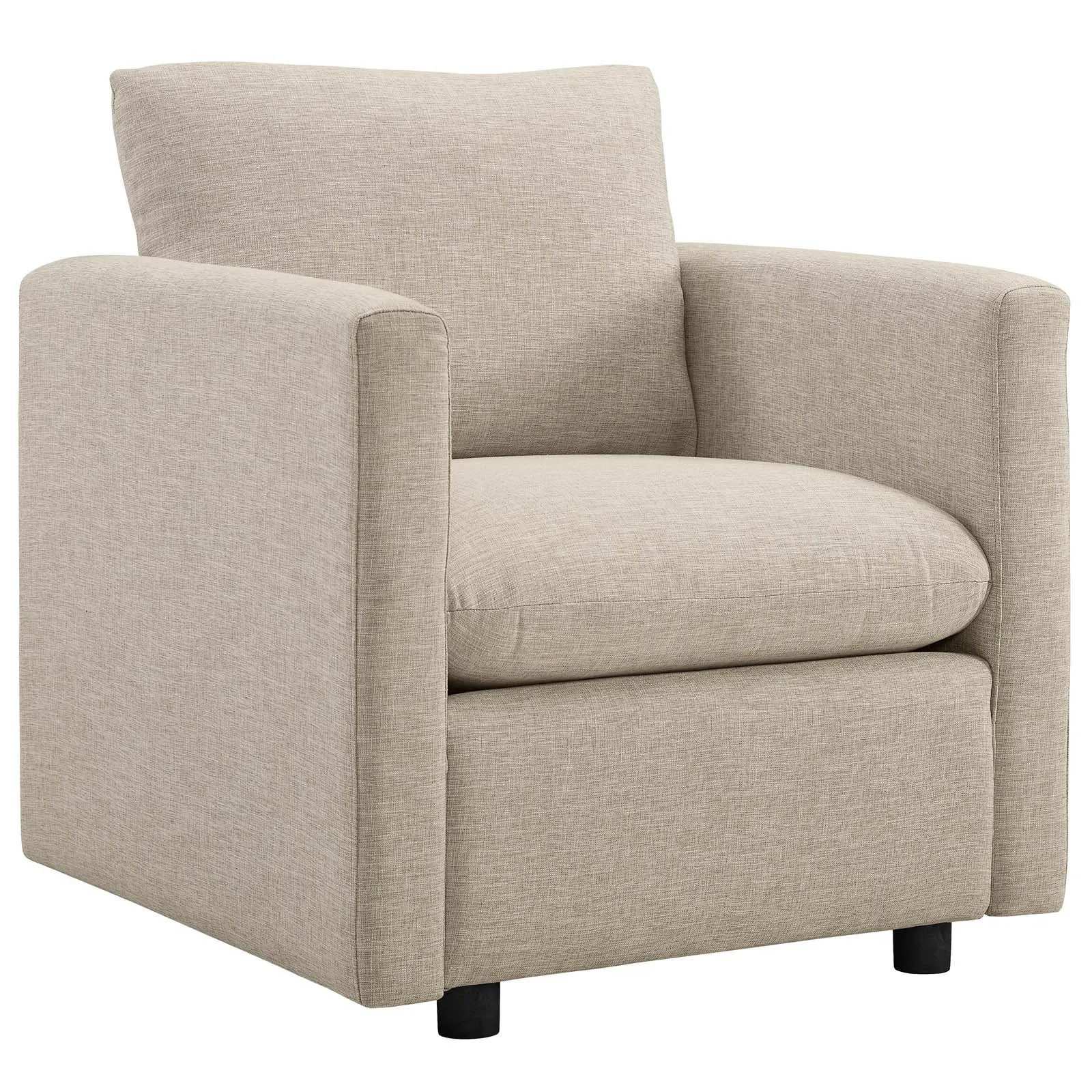 Activate Upholstered Fabric Armchair Set of 2 by Modway