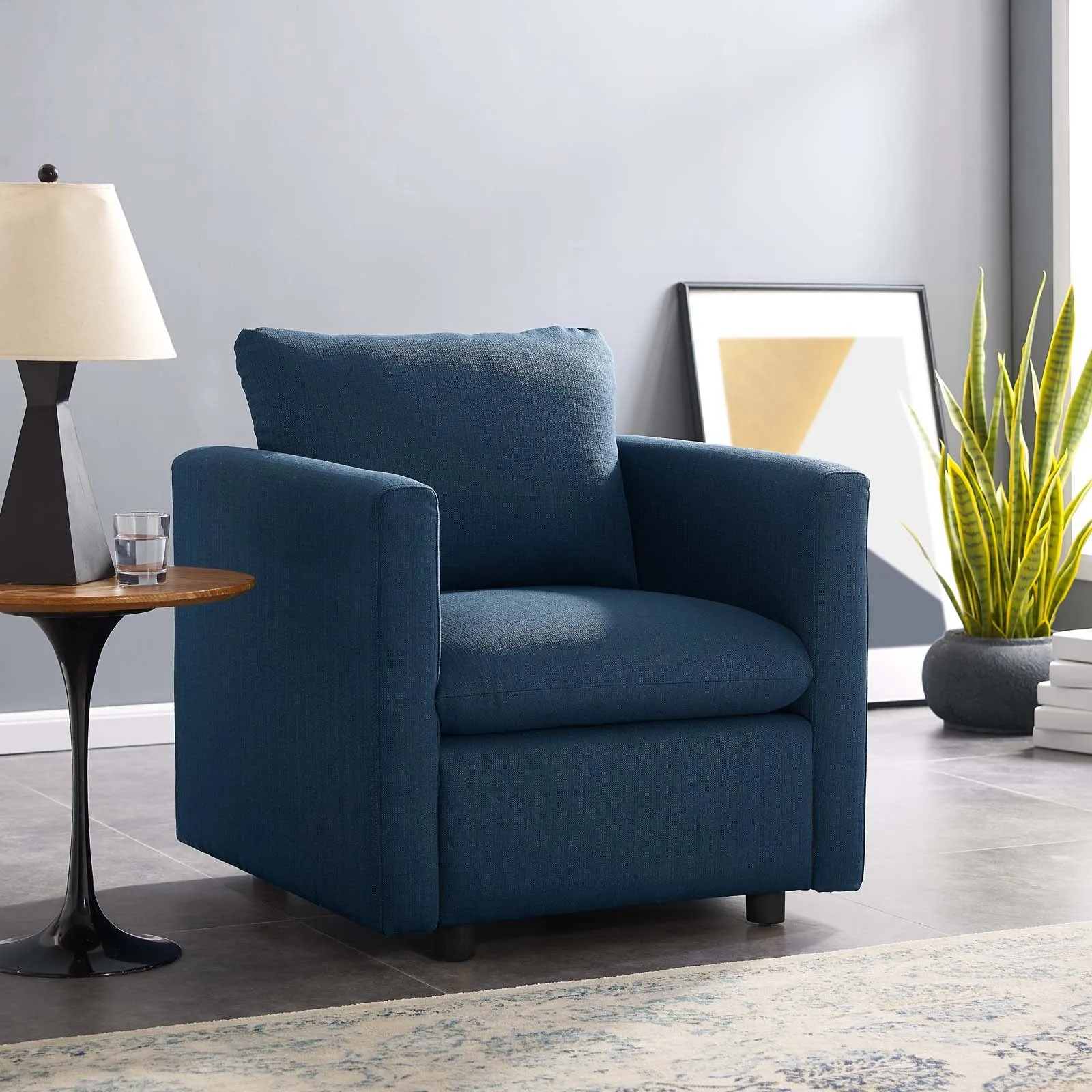 Activate Upholstered Fabric Armchair