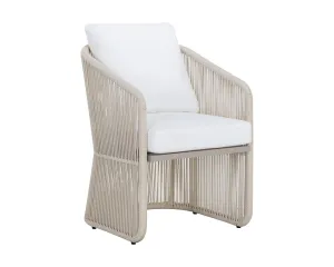 Allariz Dining Armchair - Greige