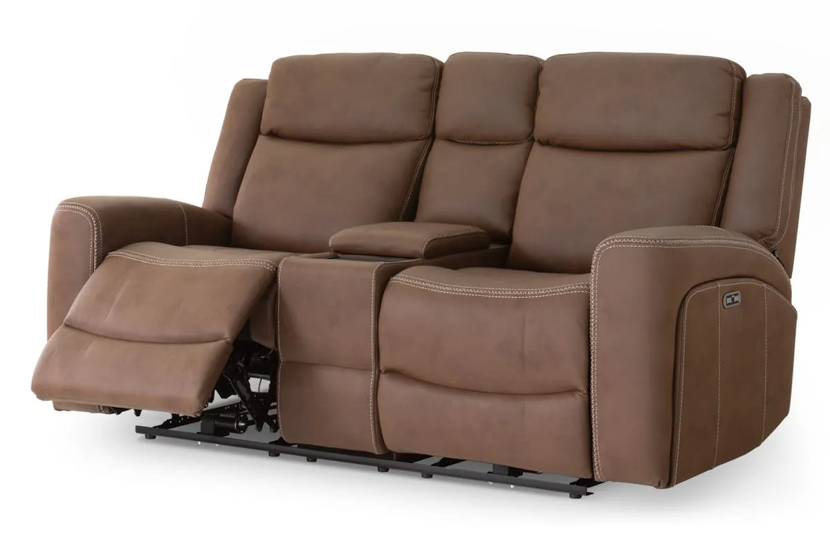 Atlanta 2 Seater Sofa | Console | Power Recliner