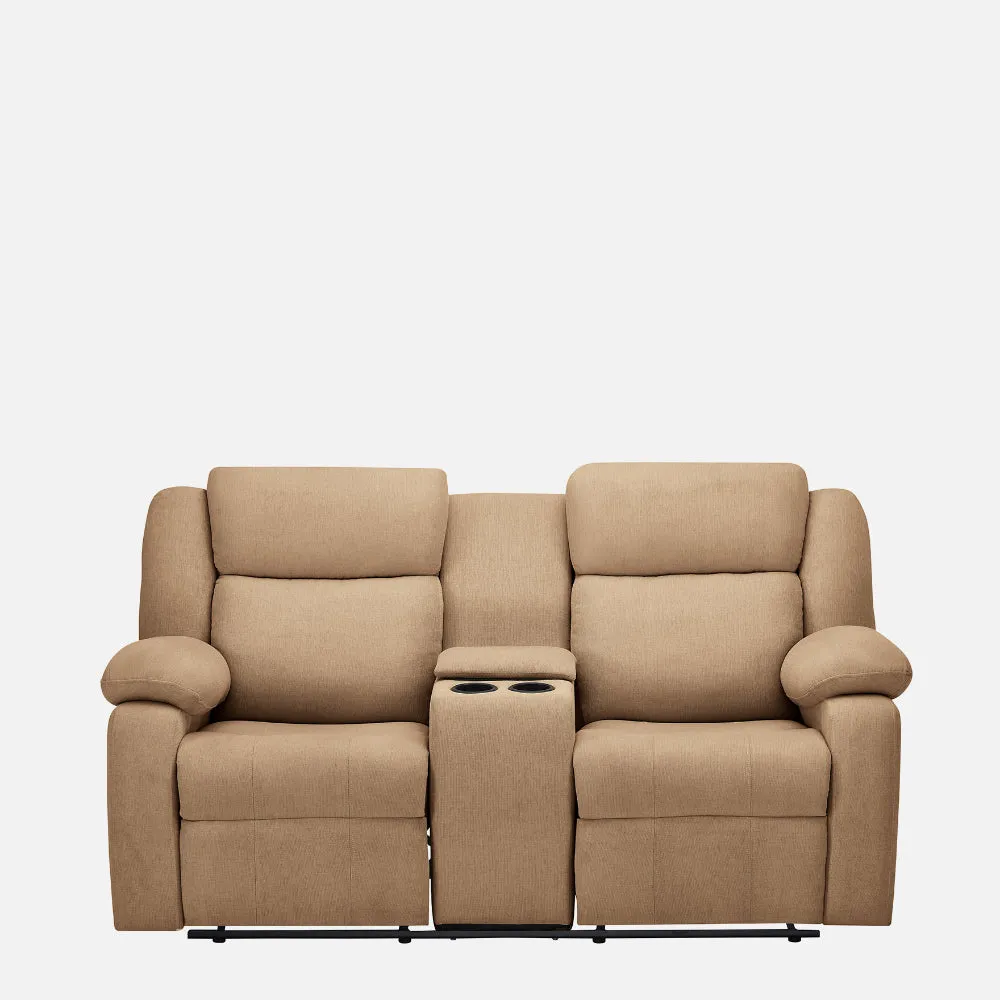 Avalon E Twin Motorized Plaster Brown Recliner