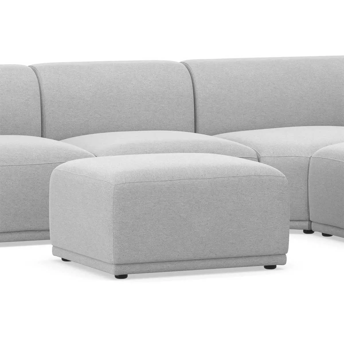 Bailey Fabric 4 Seater Corner Modular Sofa