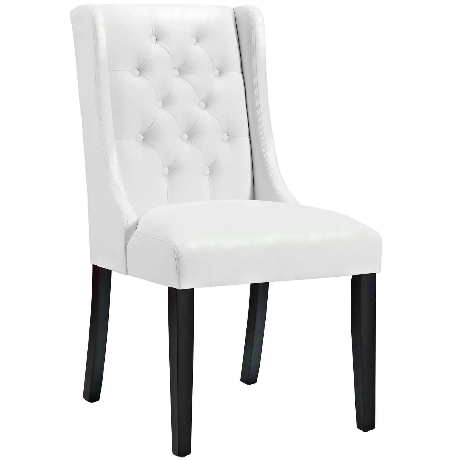 Baronet Vinyl Dining Chair Set of 2 by Modway