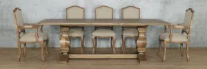 Belmont Wood Top & Duke 8 Seater Dining Set