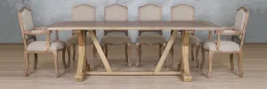 Berkeley Wood Top & Duke 10 Seater Dining Set