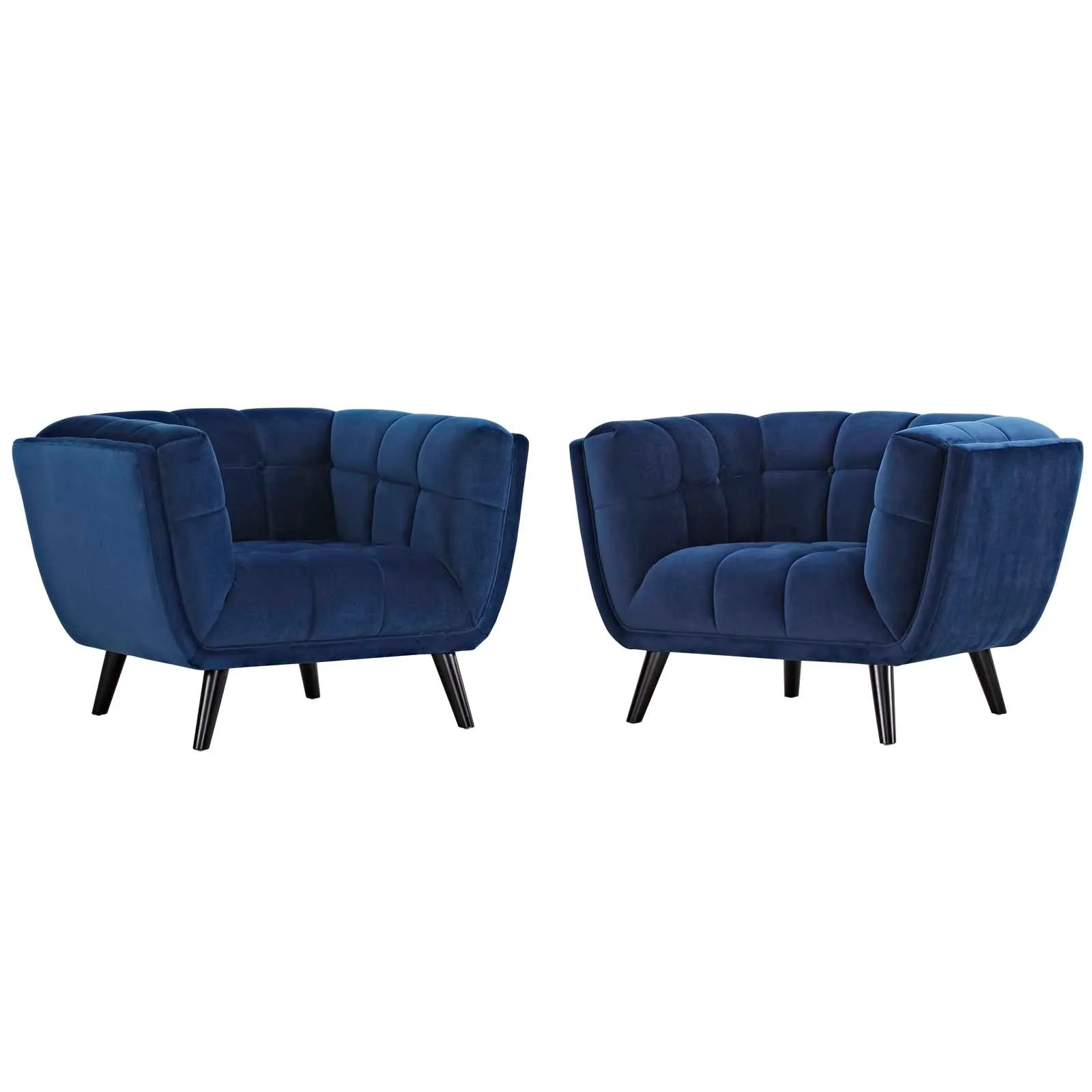 Bestow 2 Piece Performance Velvet Armchair Set