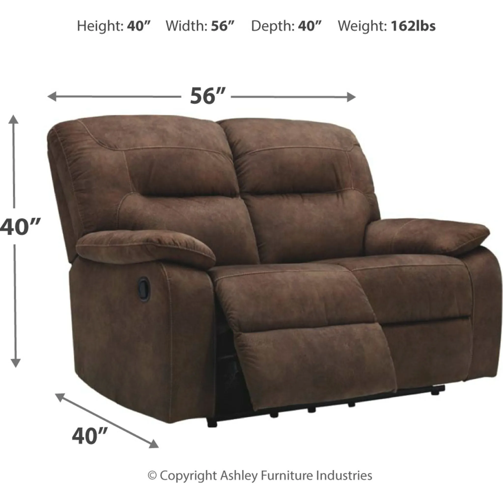 Bolzano Reclining Loveseat