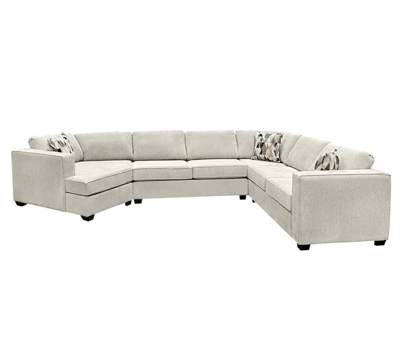 Boston 4 Piece Sectional - Fabric - Custom