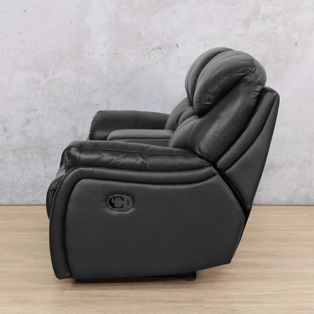 Cairo 2 Seater Leather Recliner Home Theatre