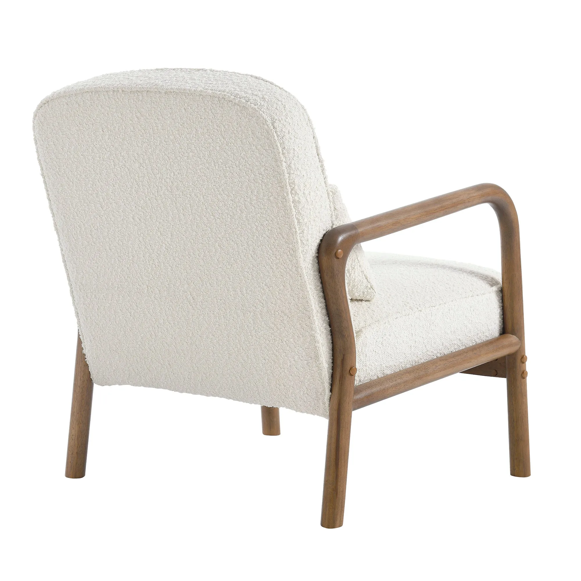 Charlie   Boucle Upholstered Armchair