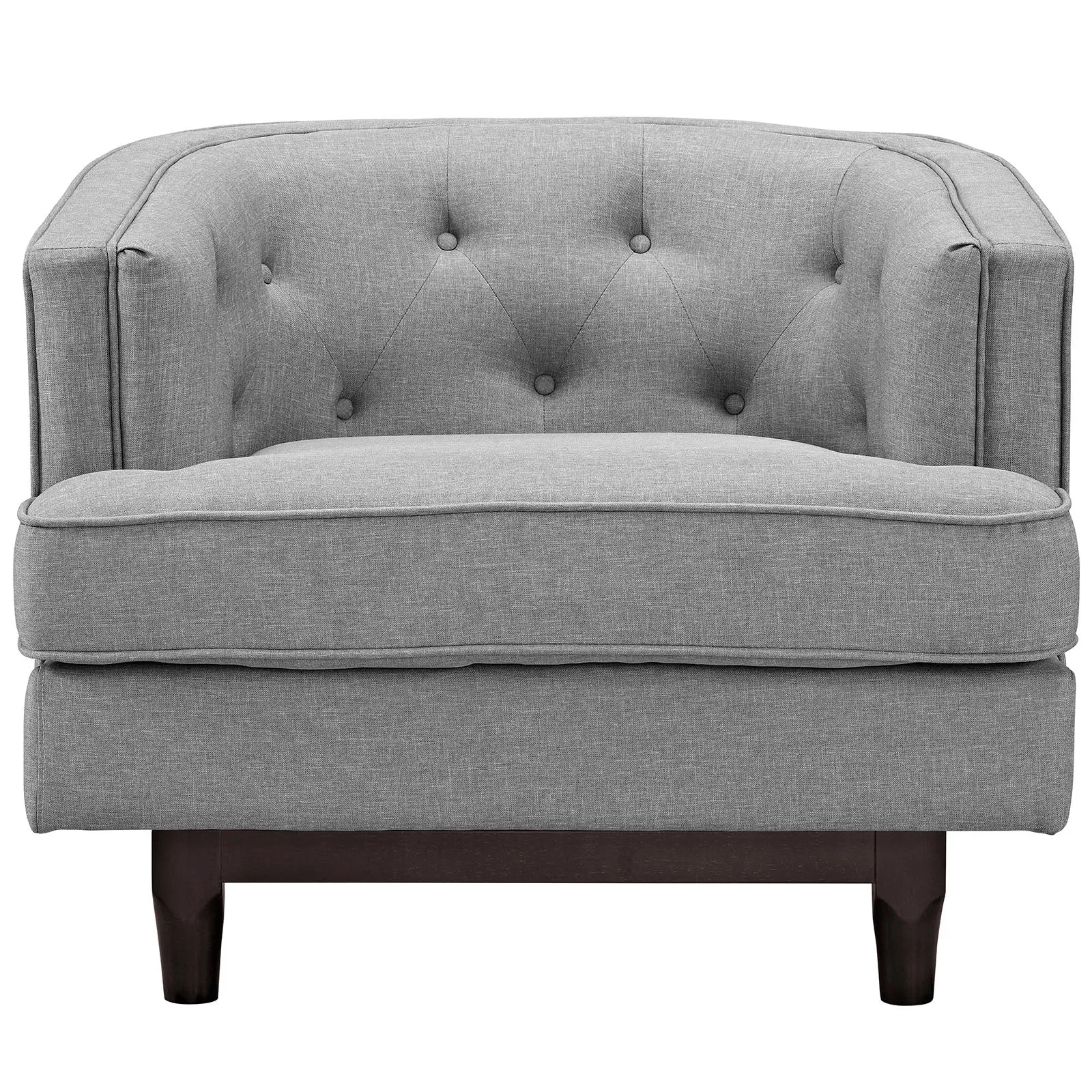 Coast Upholstered Fabric Armchair