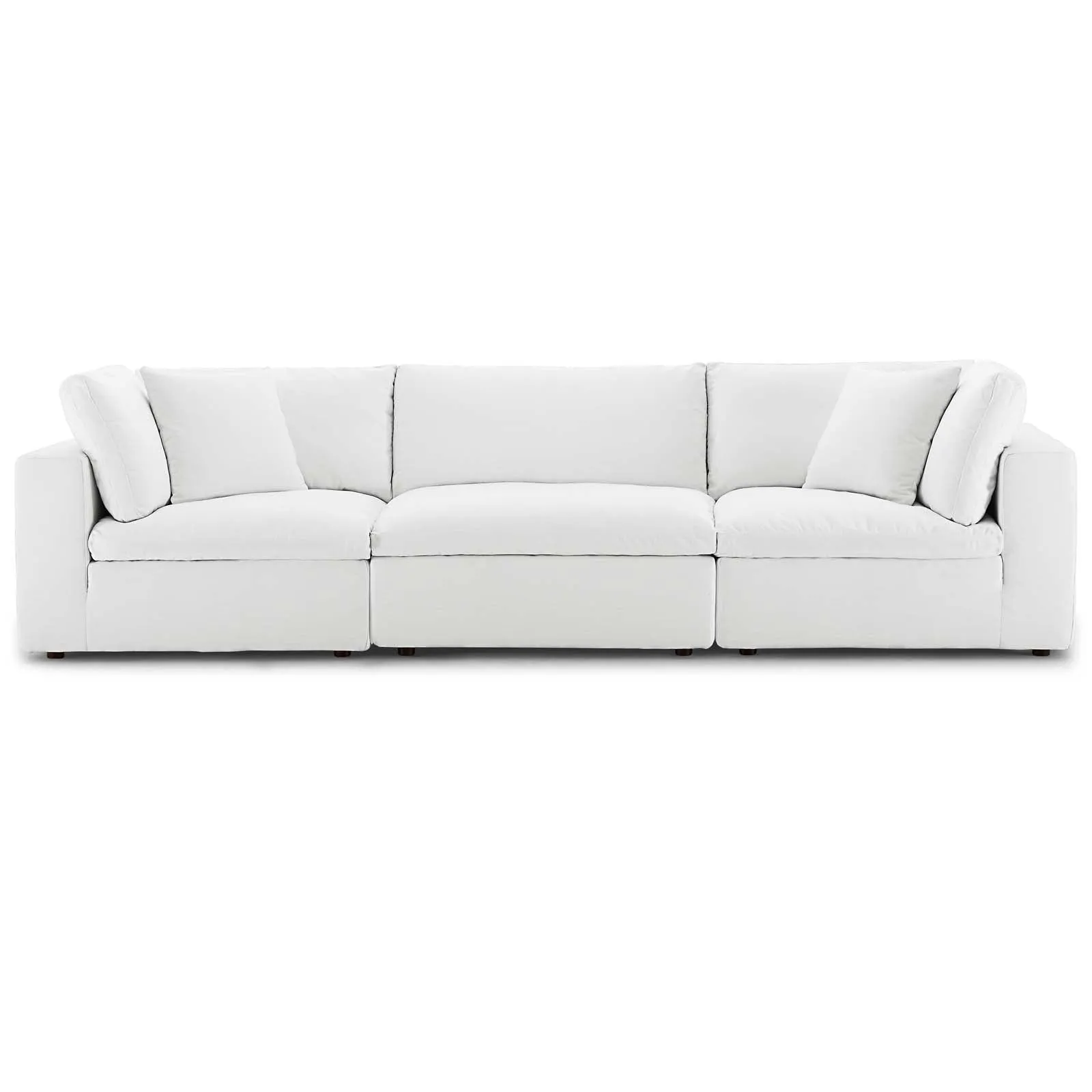 Commix Down Filled Overstuffed 3 Piece Sectional Sofa Set by Modway