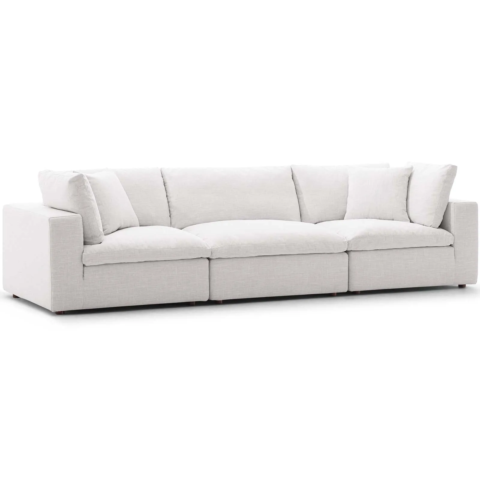 Commix Down Filled Overstuffed 3 Piece Sectional Sofa Set by Modway