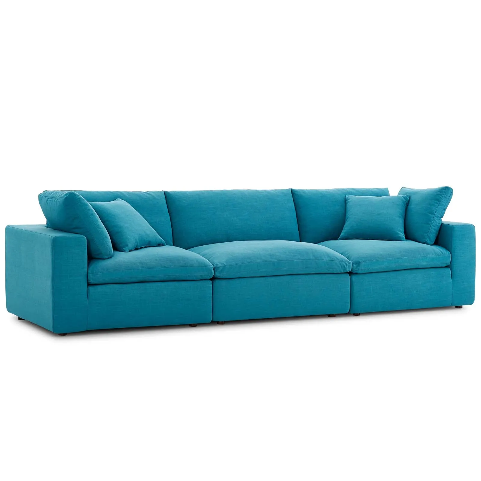 Commix Down Filled Overstuffed 3 Piece Sectional Sofa Set by Modway