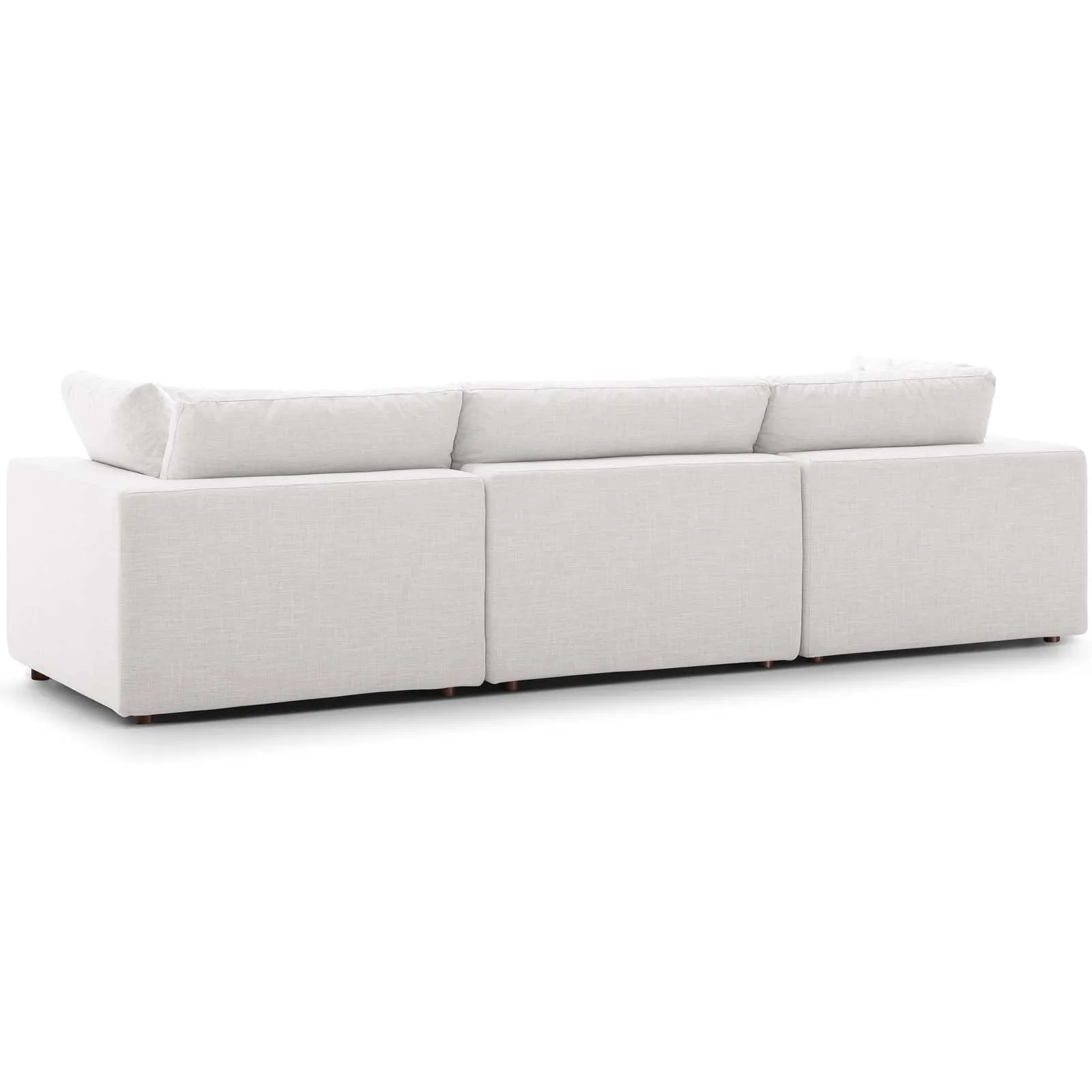 Commix Down Filled Overstuffed 3 Piece Sectional Sofa Set by Modway