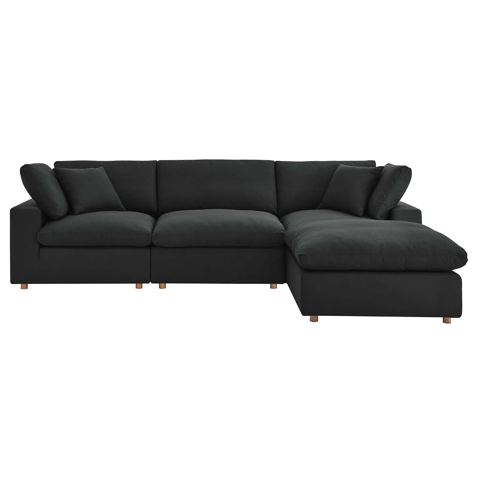 Commix Down Filled Overstuffed 4 Piece Sectional Sofa Set by Modway