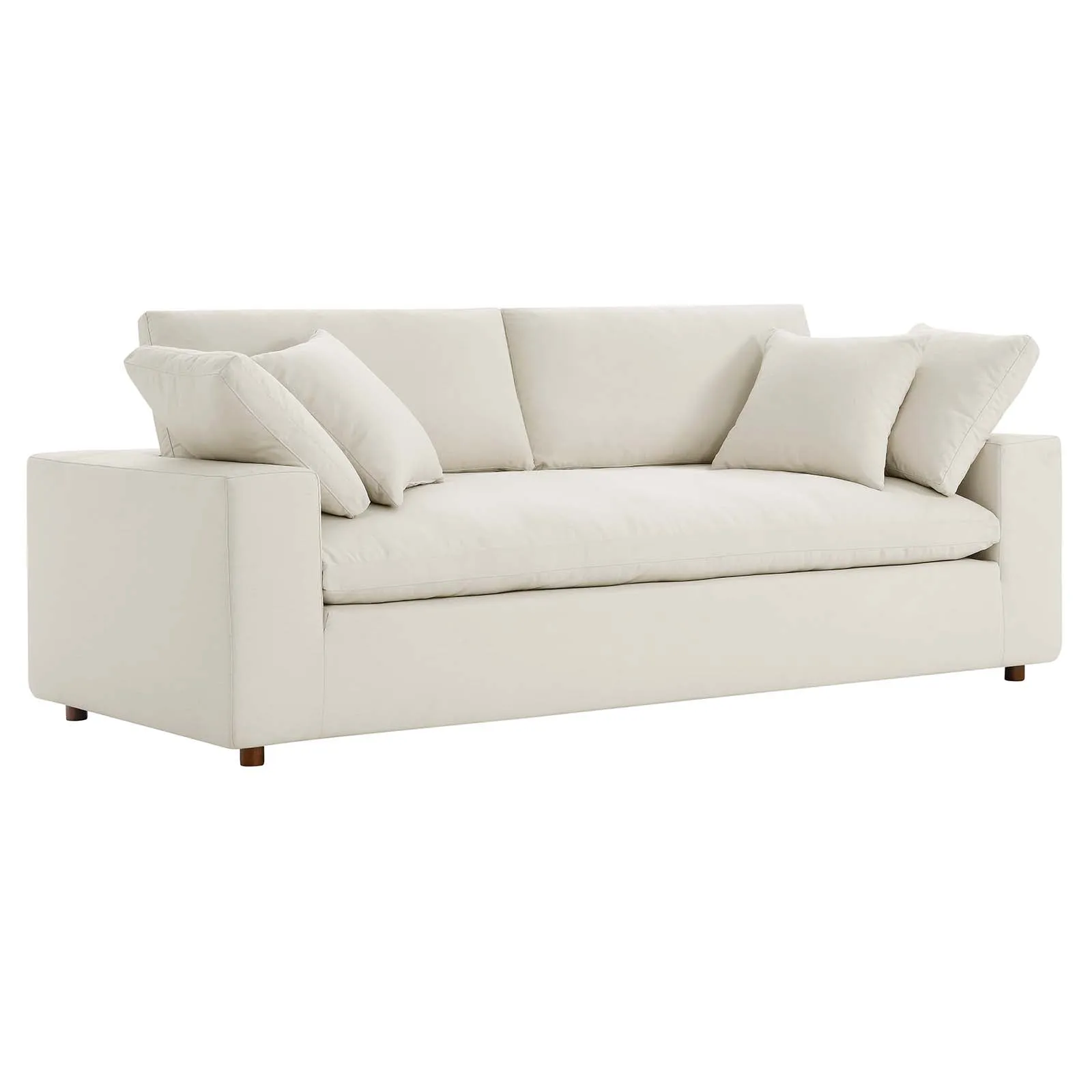 Commix Down Filled Overstuffed Sectional Sofa and Ottoman Set by Modway