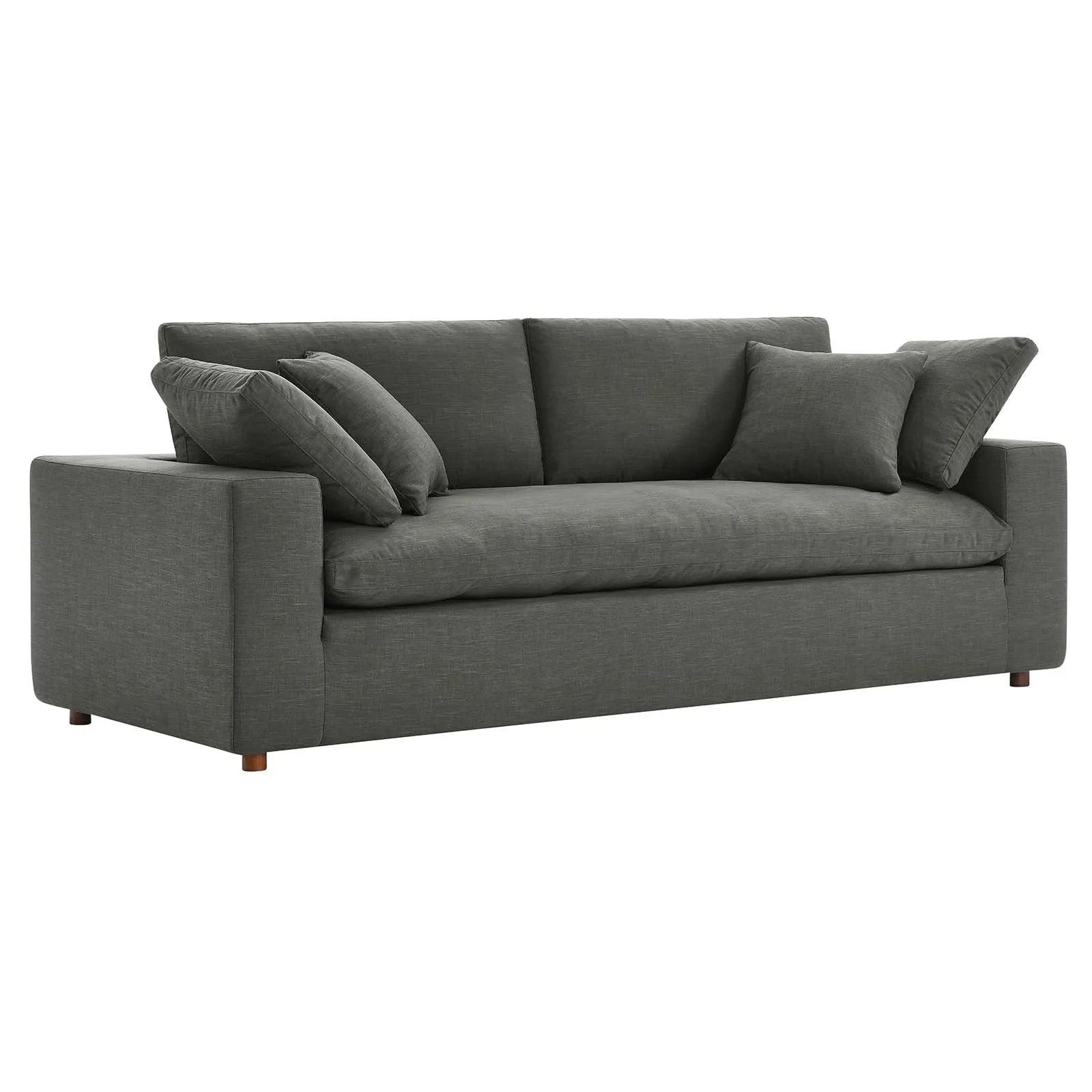 Commix Down Filled Overstuffed Sectional Sofa and Ottoman Set by Modway