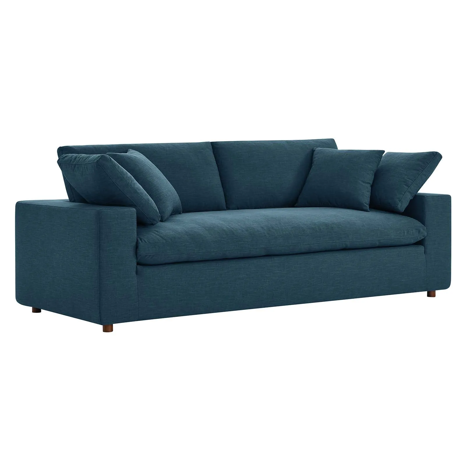 Commix Down Filled Overstuffed Sectional Sofa and Ottoman Set by Modway