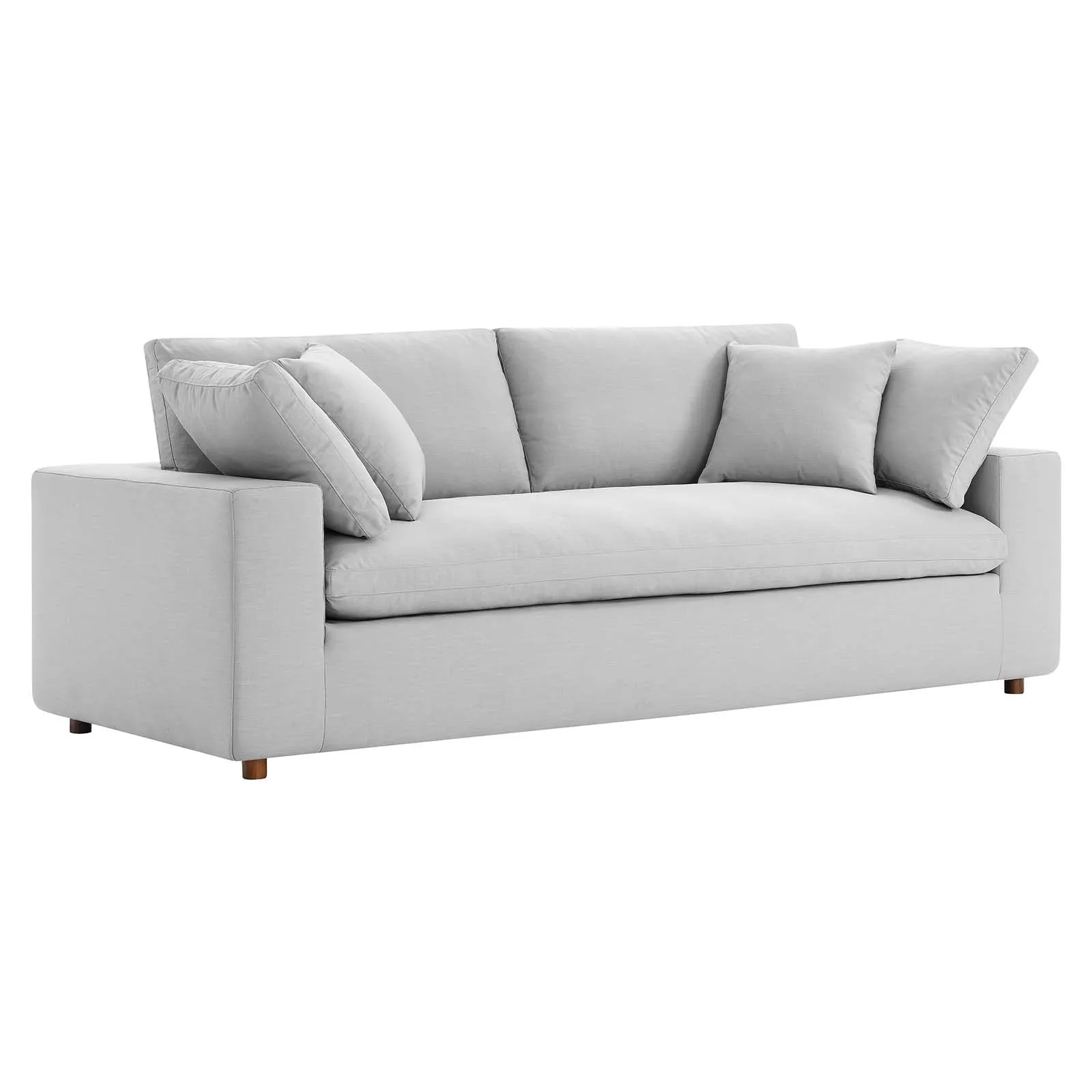 Commix Down Filled Overstuffed Sectional Sofa and Ottoman Set by Modway