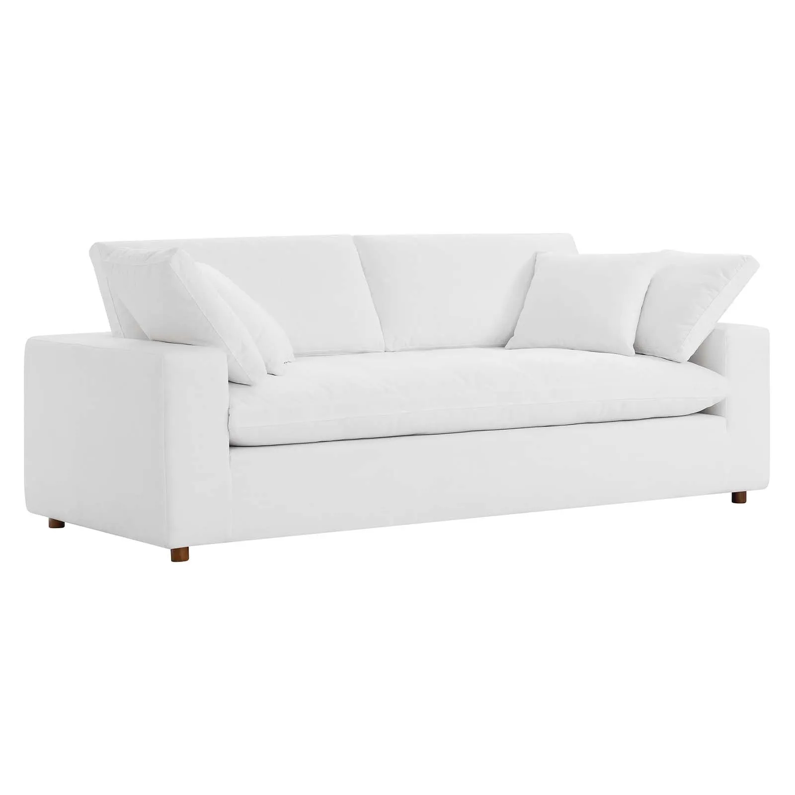 Commix Down Filled Overstuffed Sectional Sofa and Ottoman Set by Modway