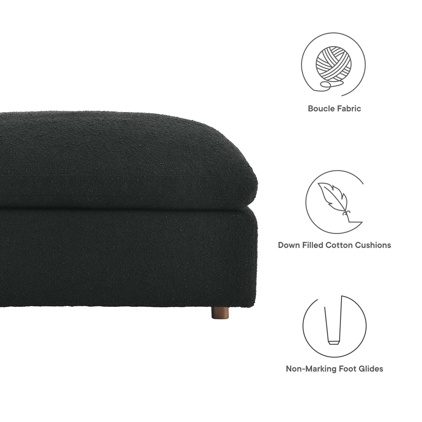 Commix Single Ottoman by Modway