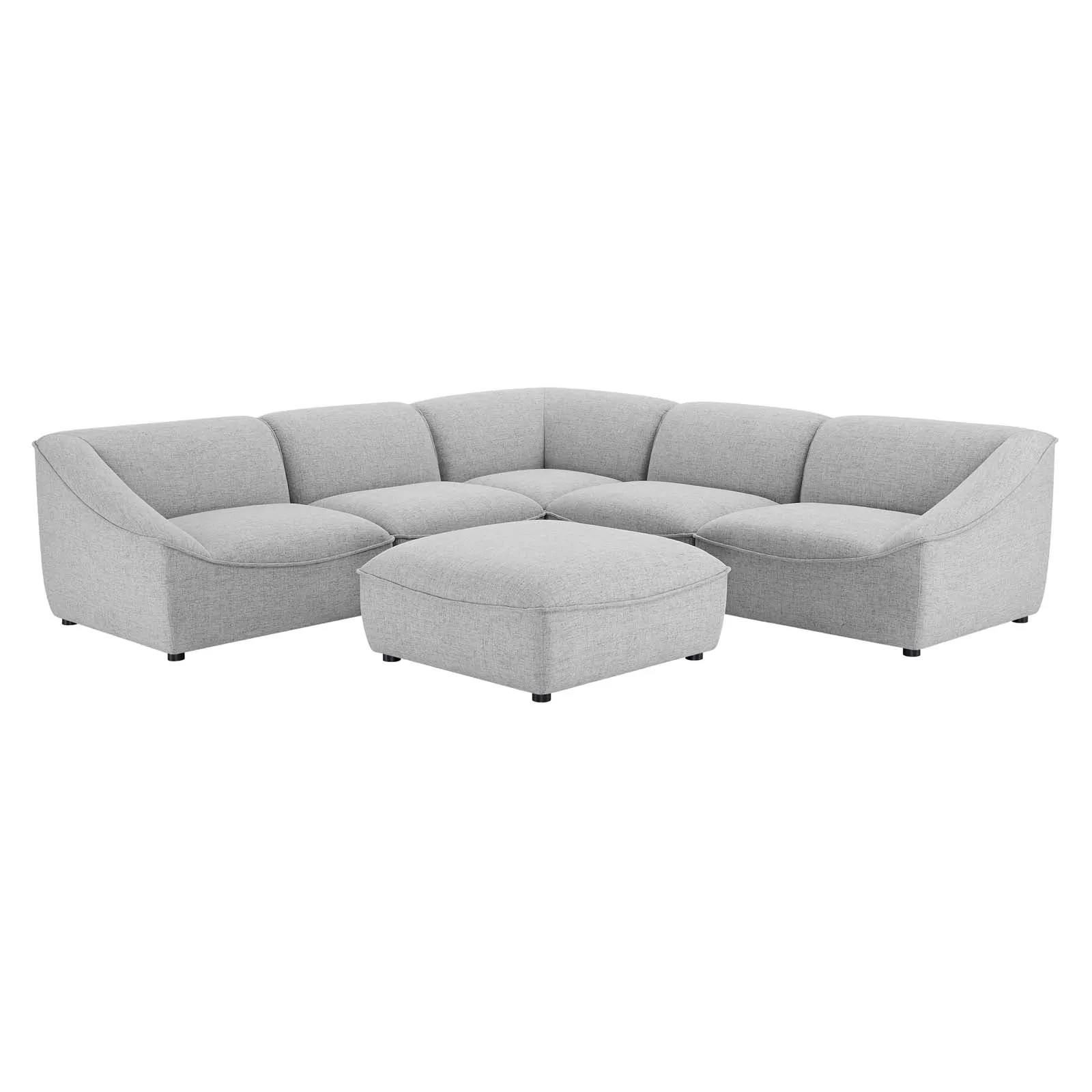 Comprise 6-Piece Sectional Sofa by Modway