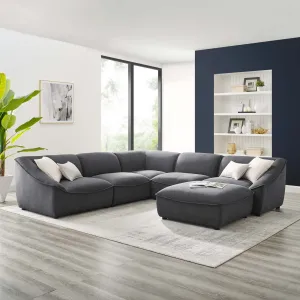 Comprise 6-Piece Sectional Sofa by Modway