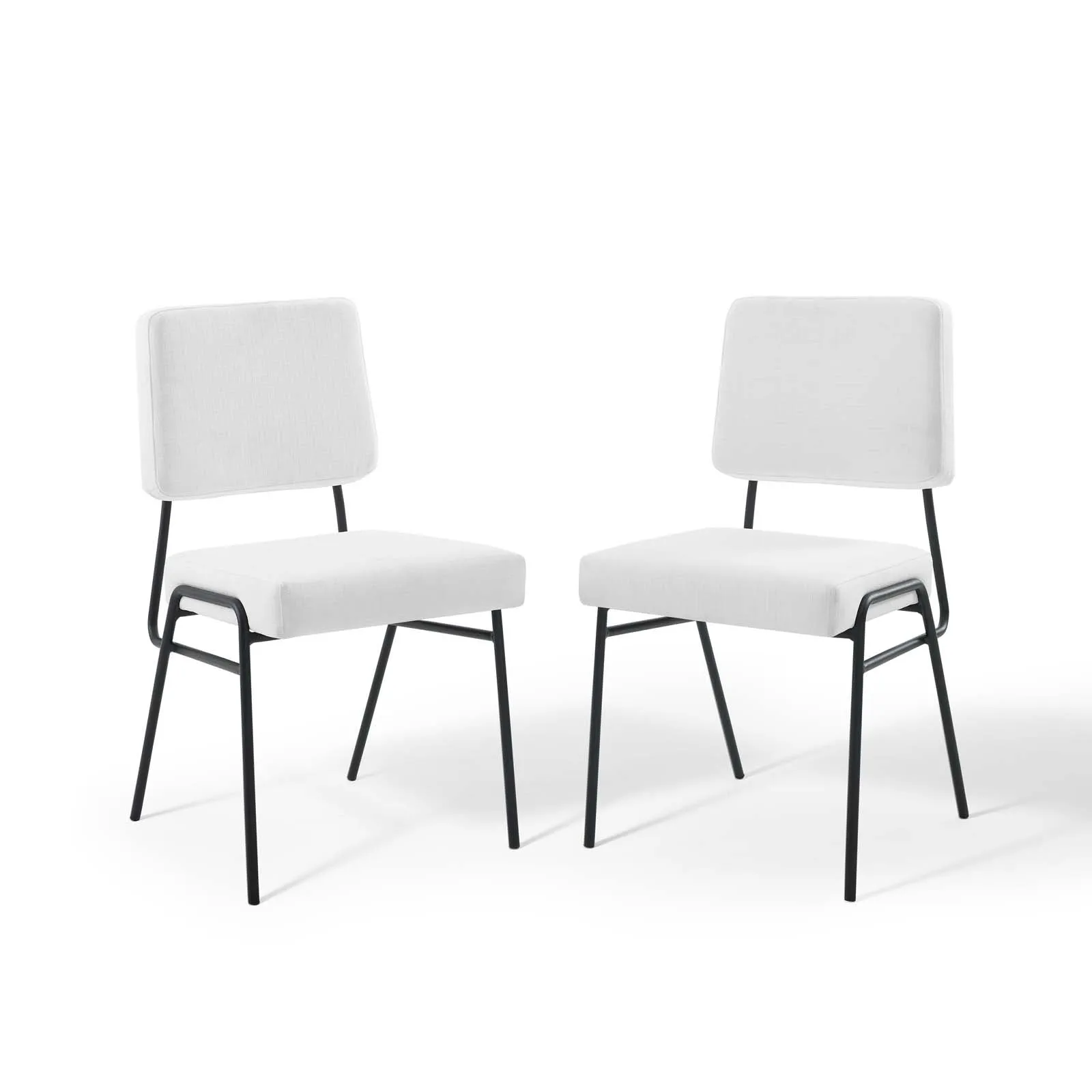 Craft Dining Side Chair Upholstered Fabric Set of 2