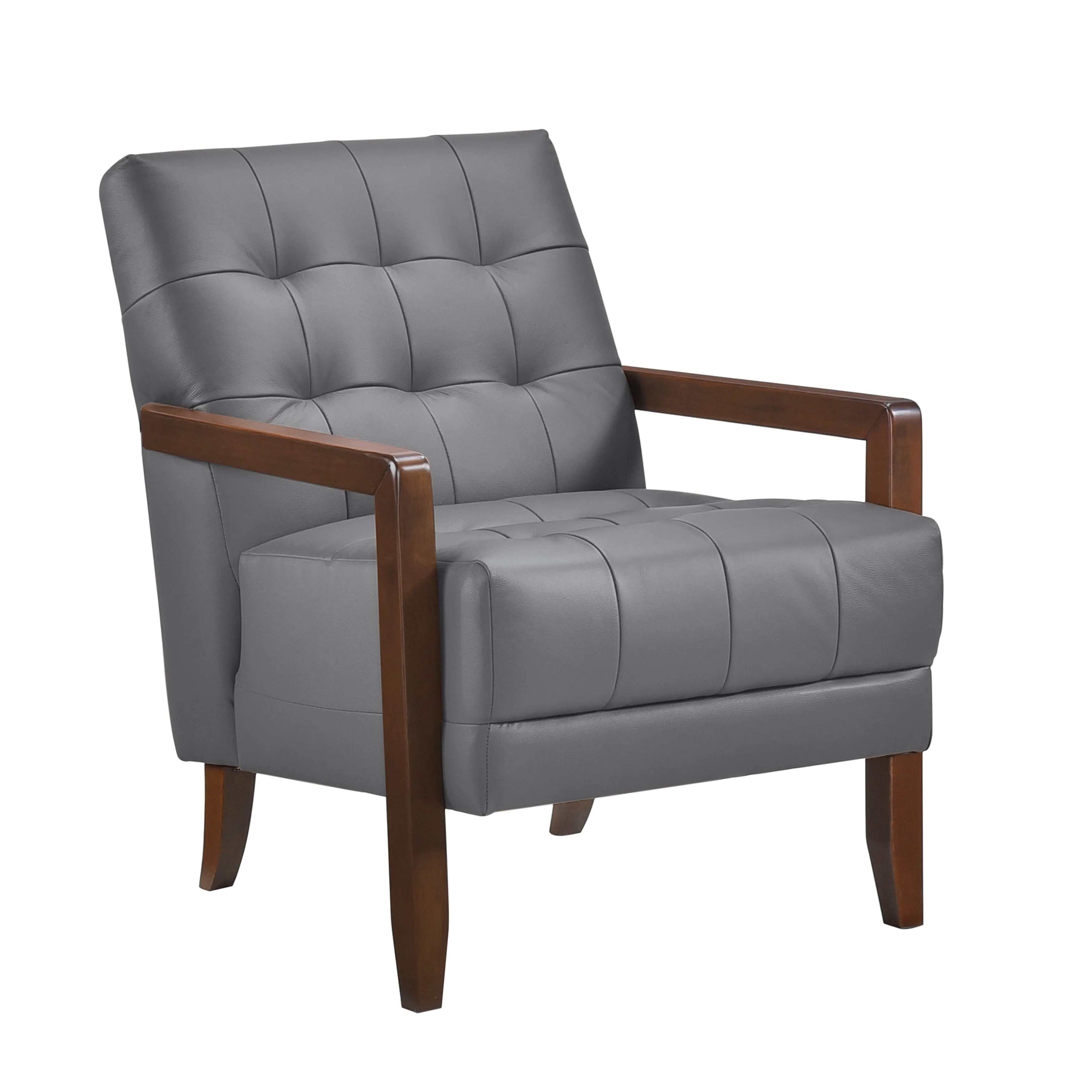 Crafton Accent Chair in Grey