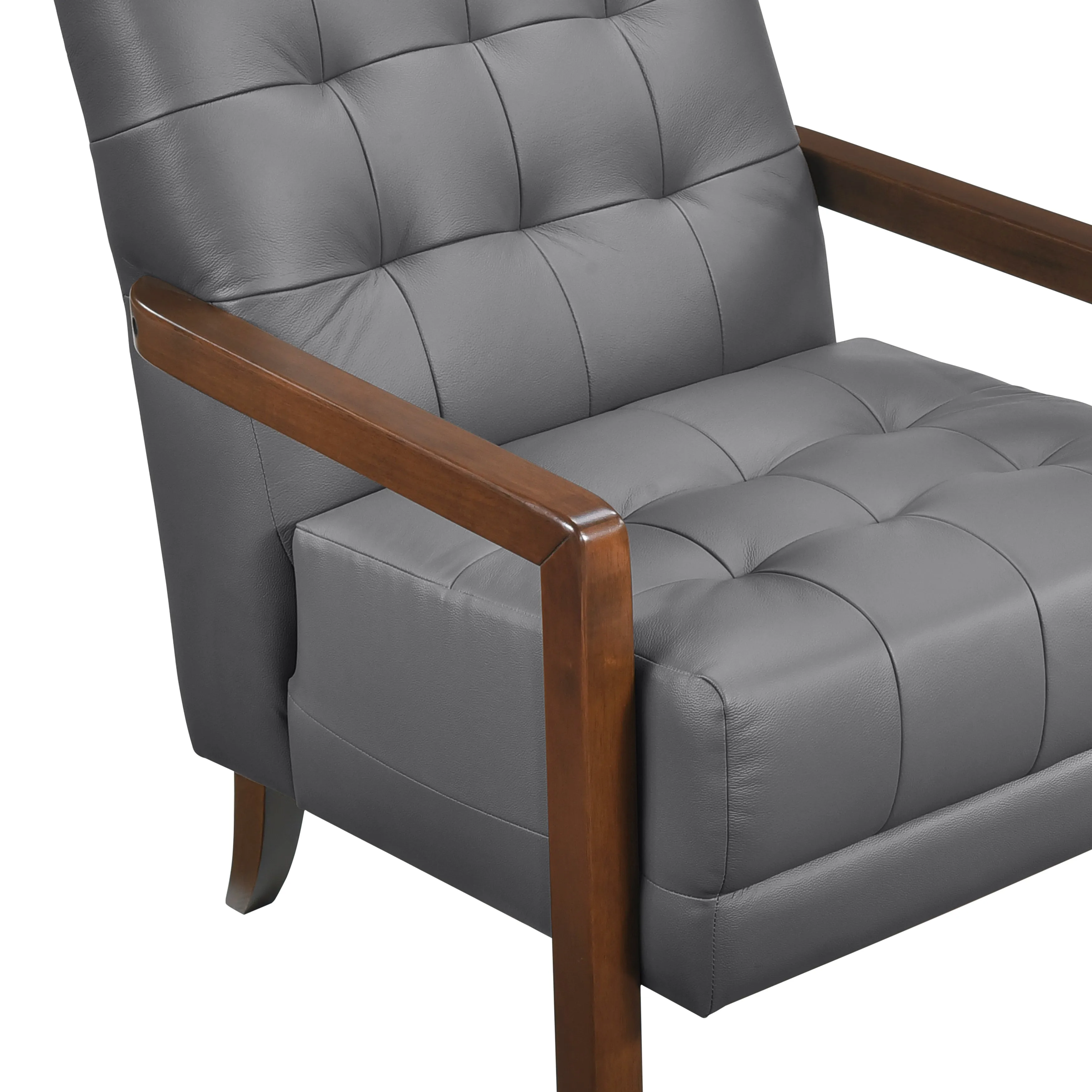 Crafton Accent Chair in Grey