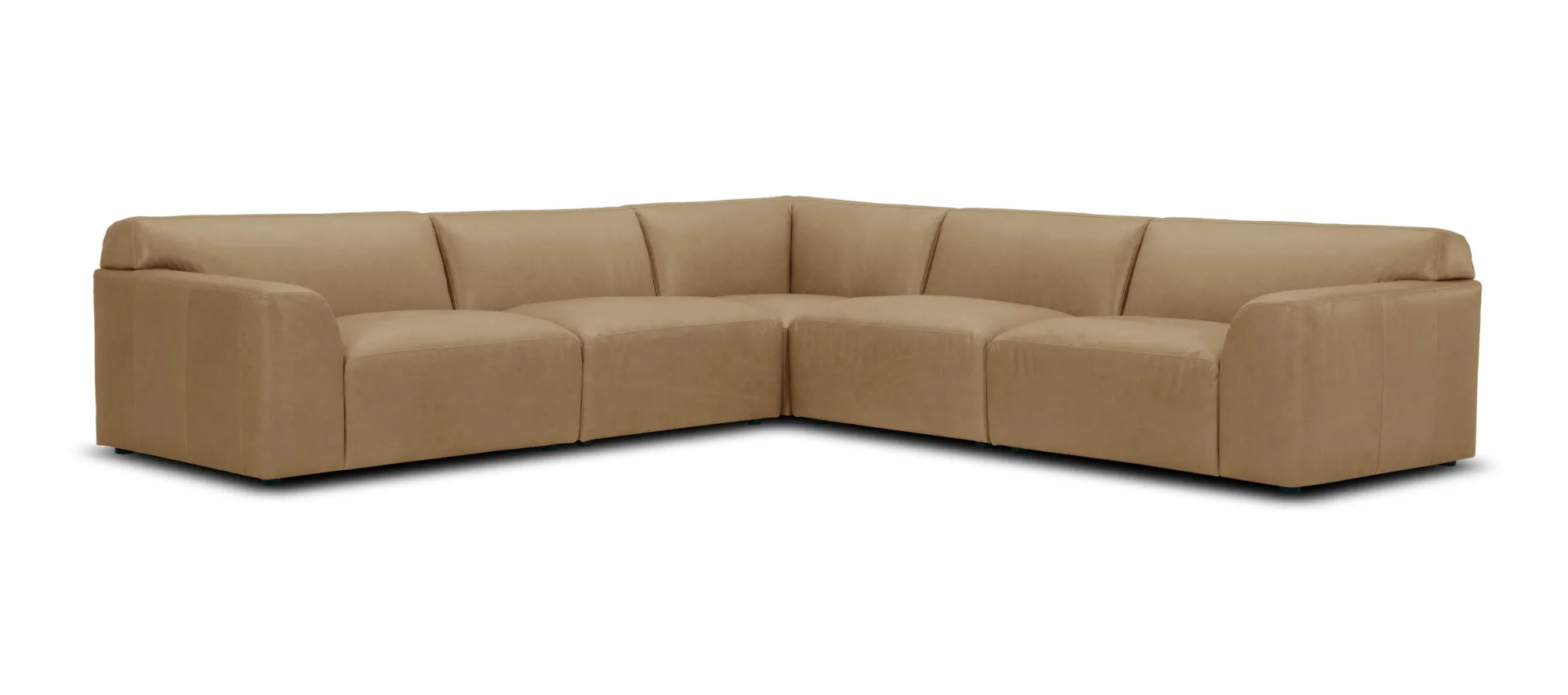 Dakota Leather Sectional Sofa