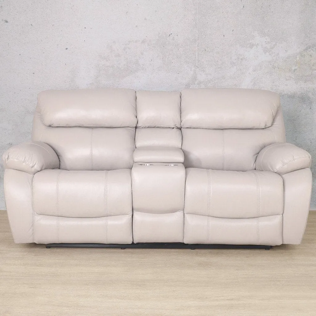 Delta 2 Seater Home Theatre Leather Recliner