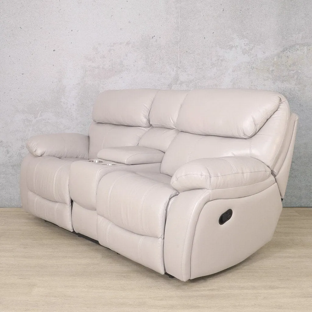 Delta 2 Seater Home Theatre Leather Recliner