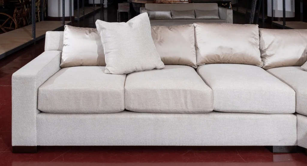 Donghia Attributed Italian Custom L-Shape Sectional Sofa