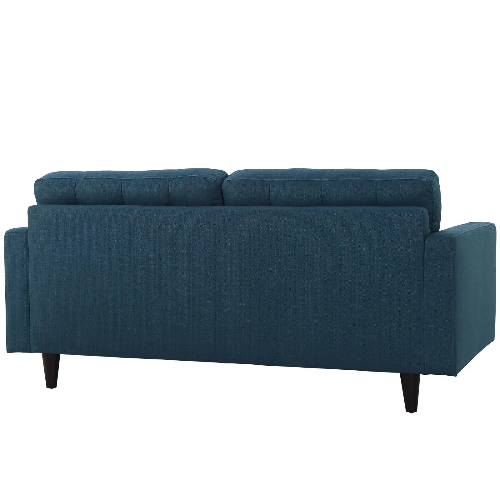 Empress Upholstered Fabric Loveseat