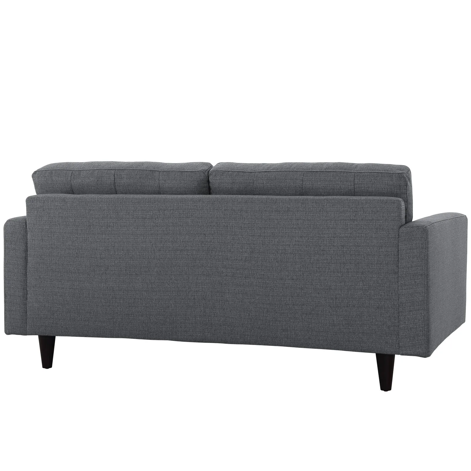 Empress Upholstered Fabric Loveseat