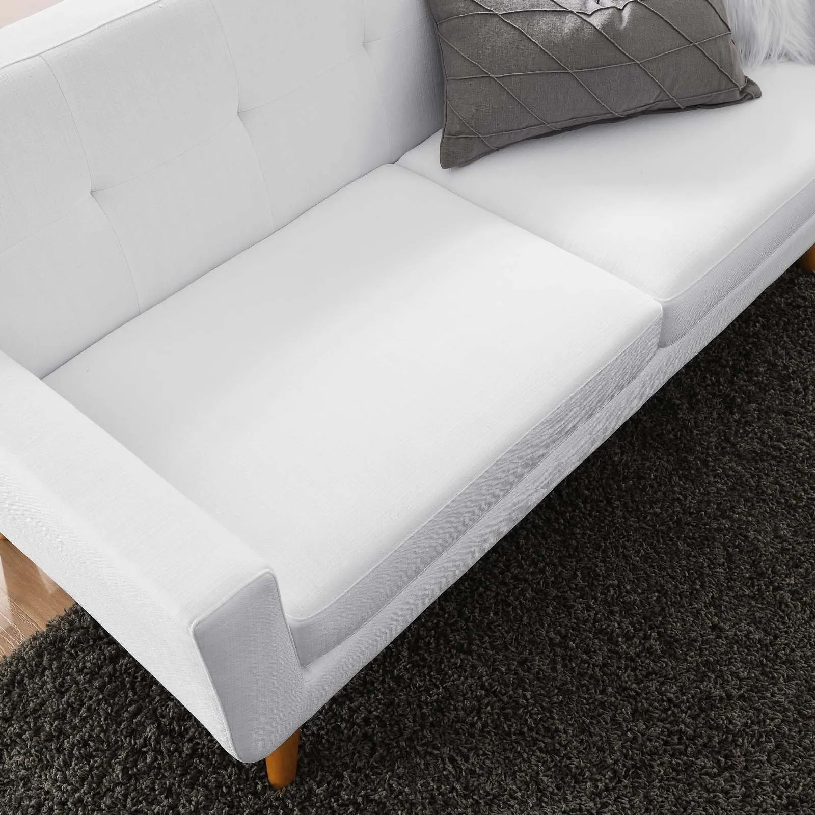 Engage Upholstered Fabric Loveseat