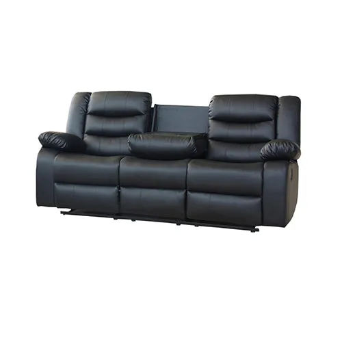 Fantasy Recliner Pu Leather 3R Black