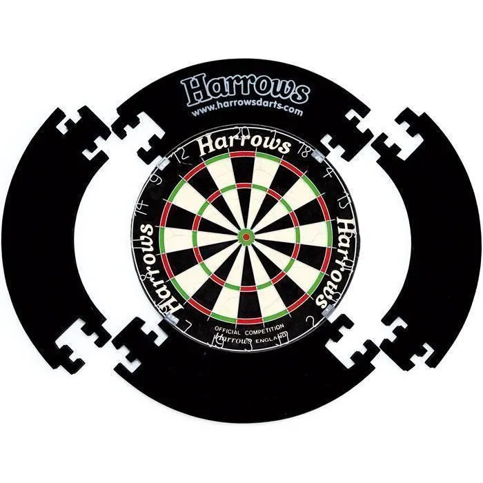 G5109      ~ HARROWS DARTBOARD SURR BLK