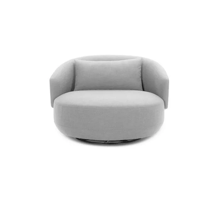 Gatsby Light Grey Swivel Chair