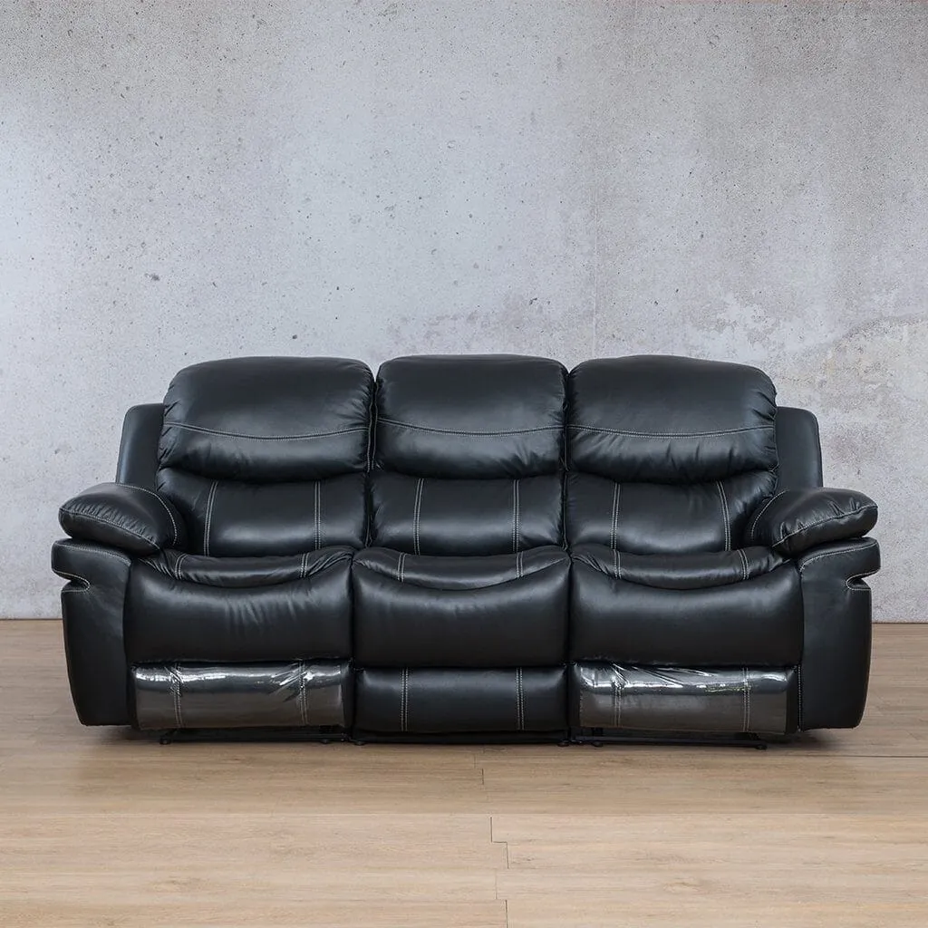 Geneva 3 2 1 Leather Recliner Suite - Available on Special Order Plan Only