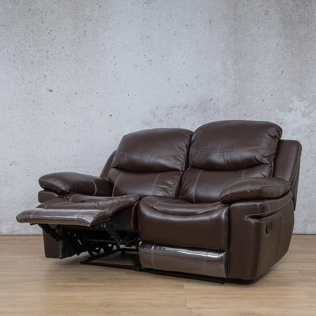 Geneva 3 2 1 Leather Recliner Suite - Available on Special Order Plan Only