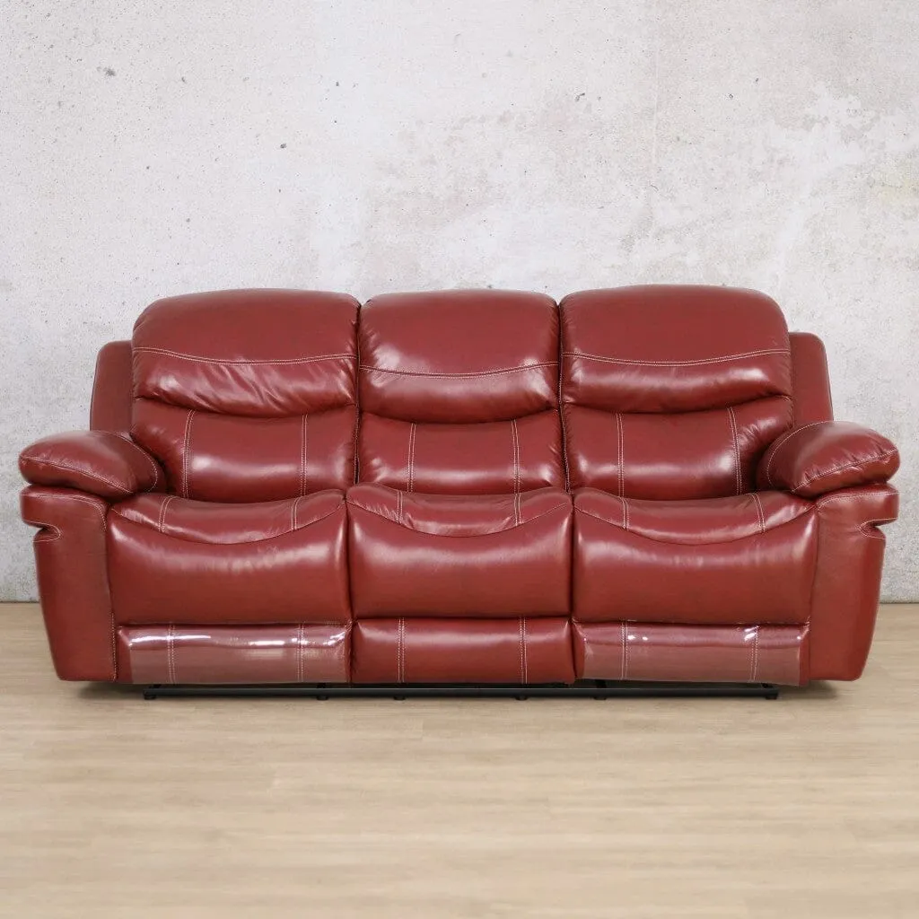 Geneva 3 2 1 Leather Recliner Suite - Available on Special Order Plan Only