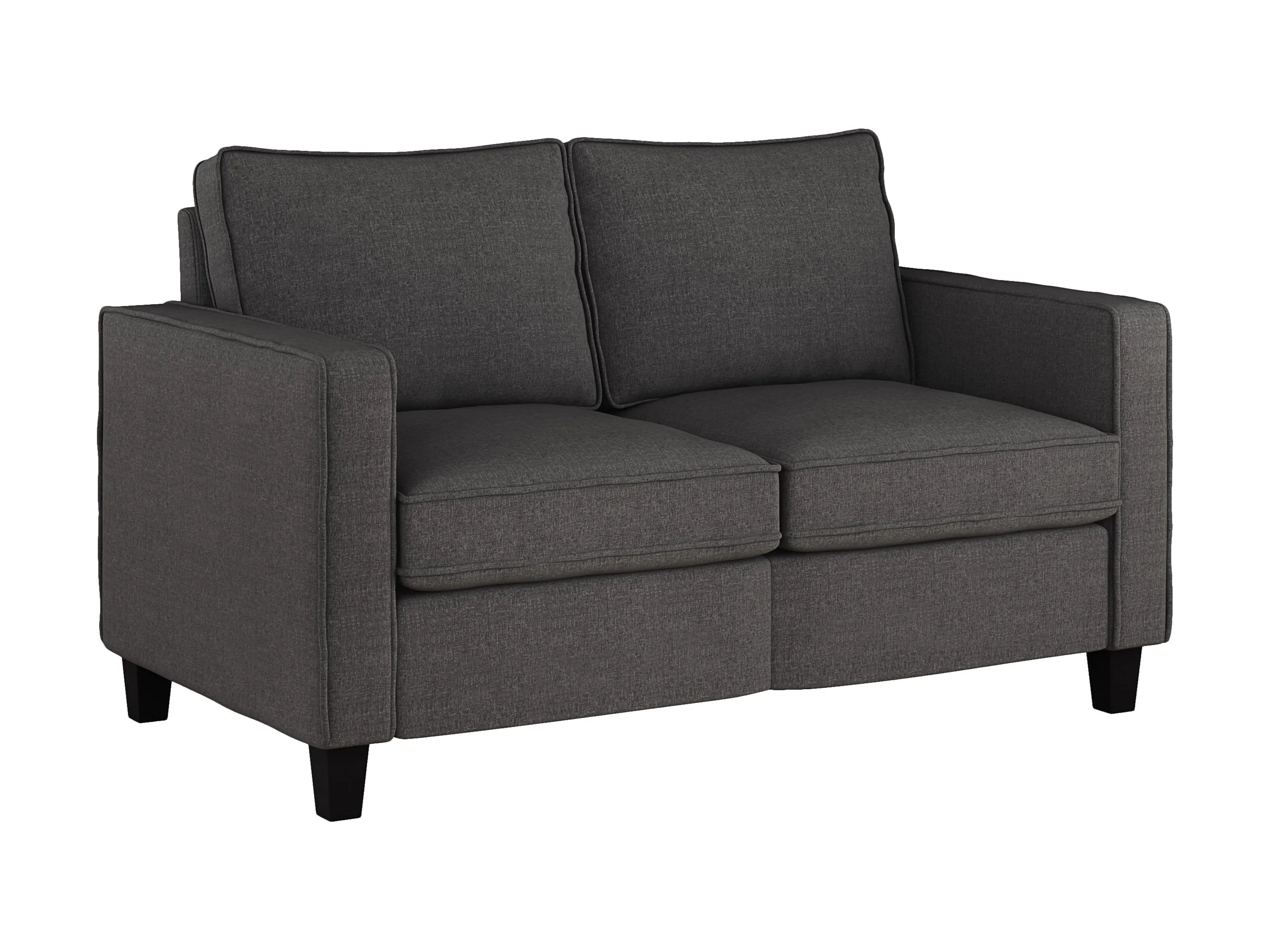 Grey 2 Seater Sofa Loveseat