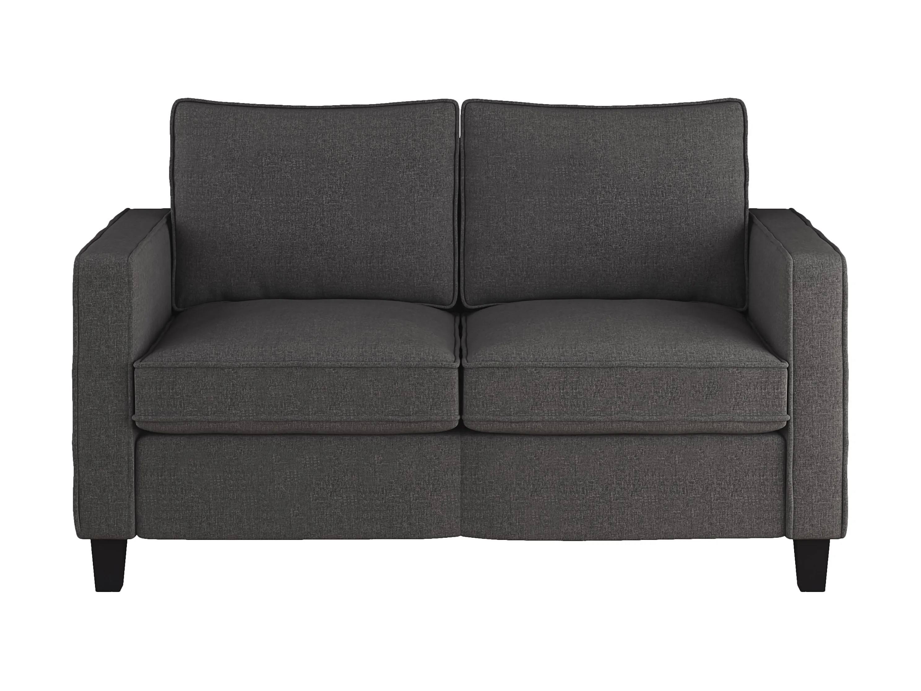 Grey 2 Seater Sofa Loveseat