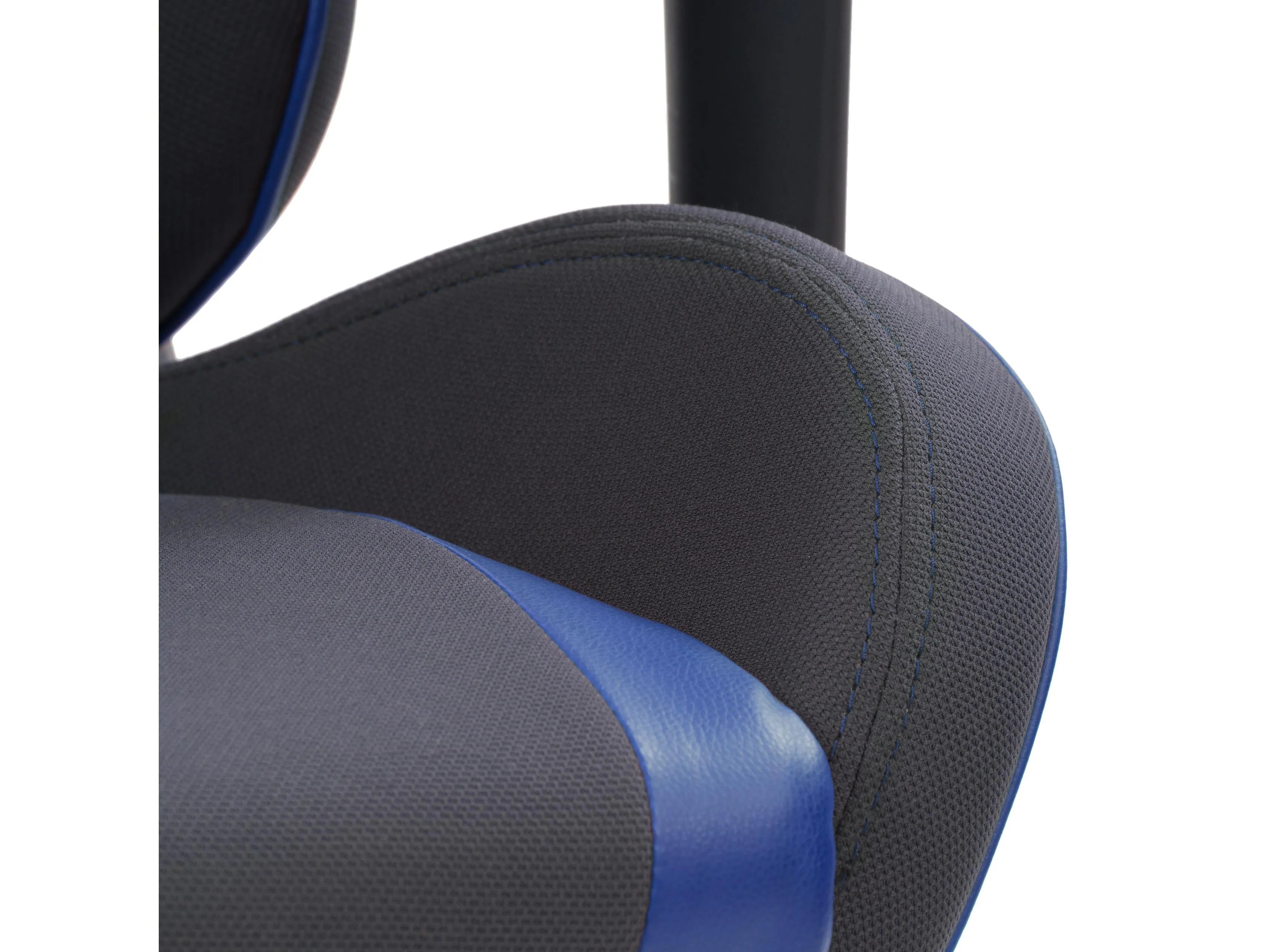 Grey and Blue Gaming Office Chair