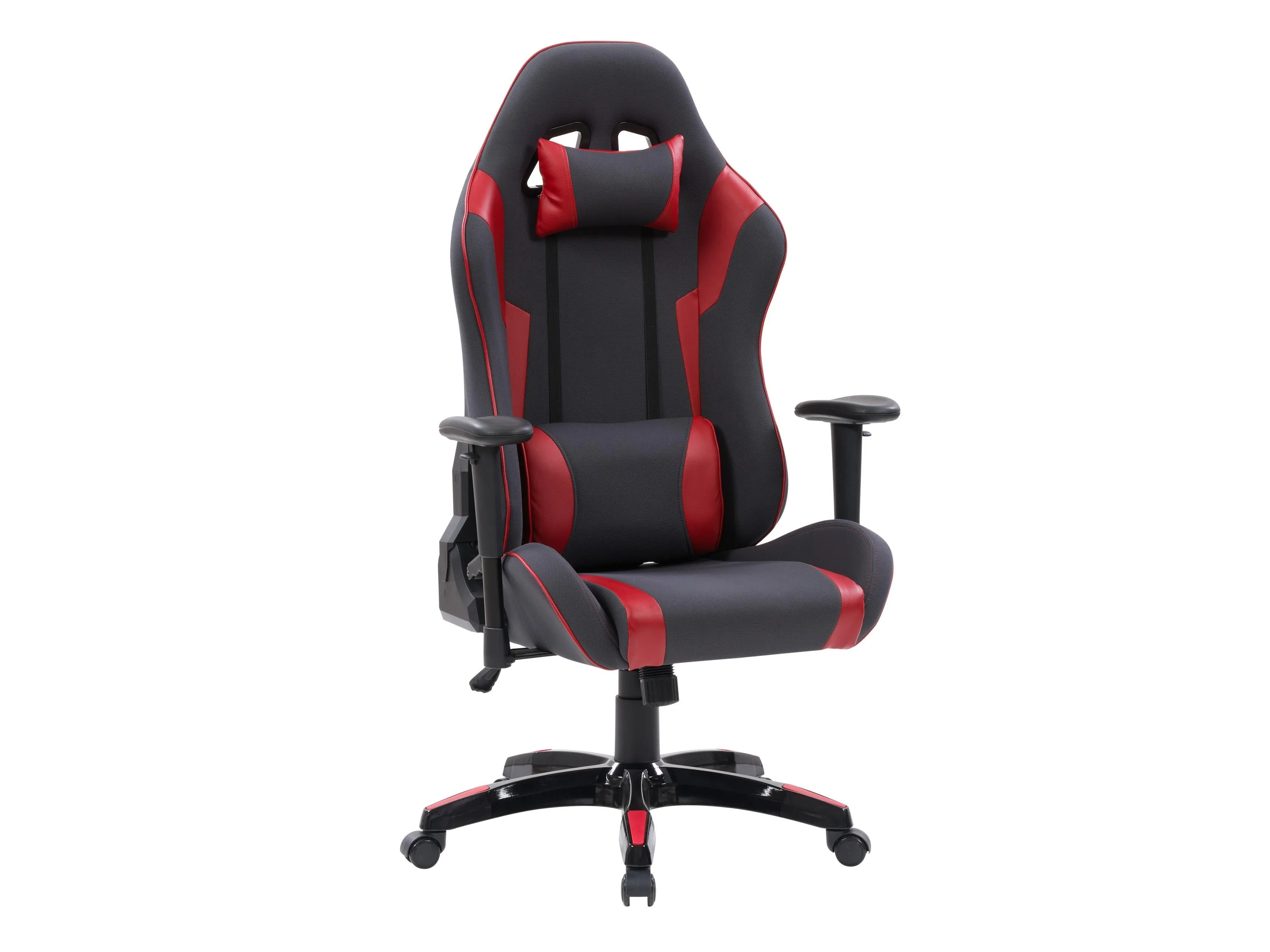 Grey and Red Gaming Office Chair