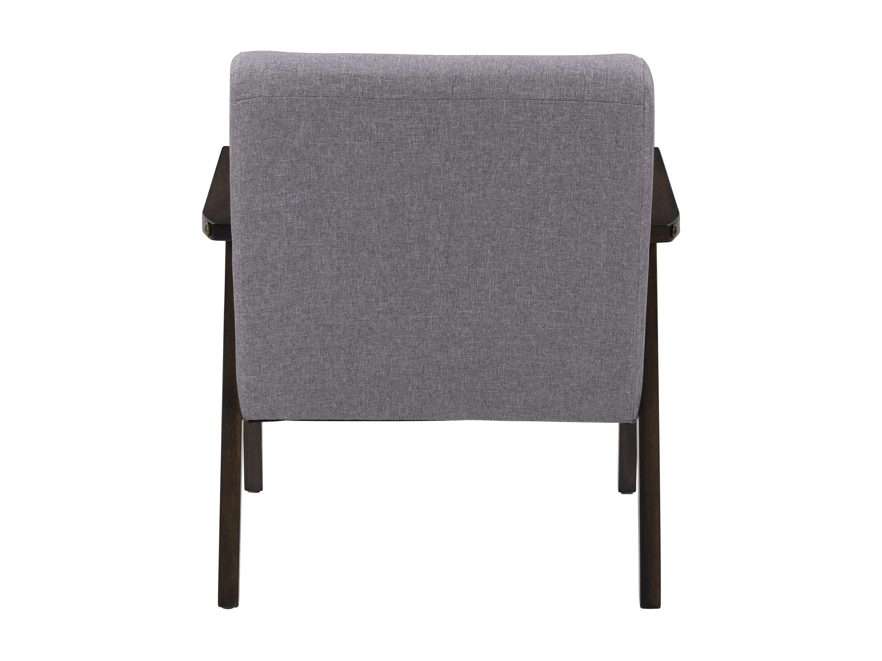 Grey Wood Accent Chair